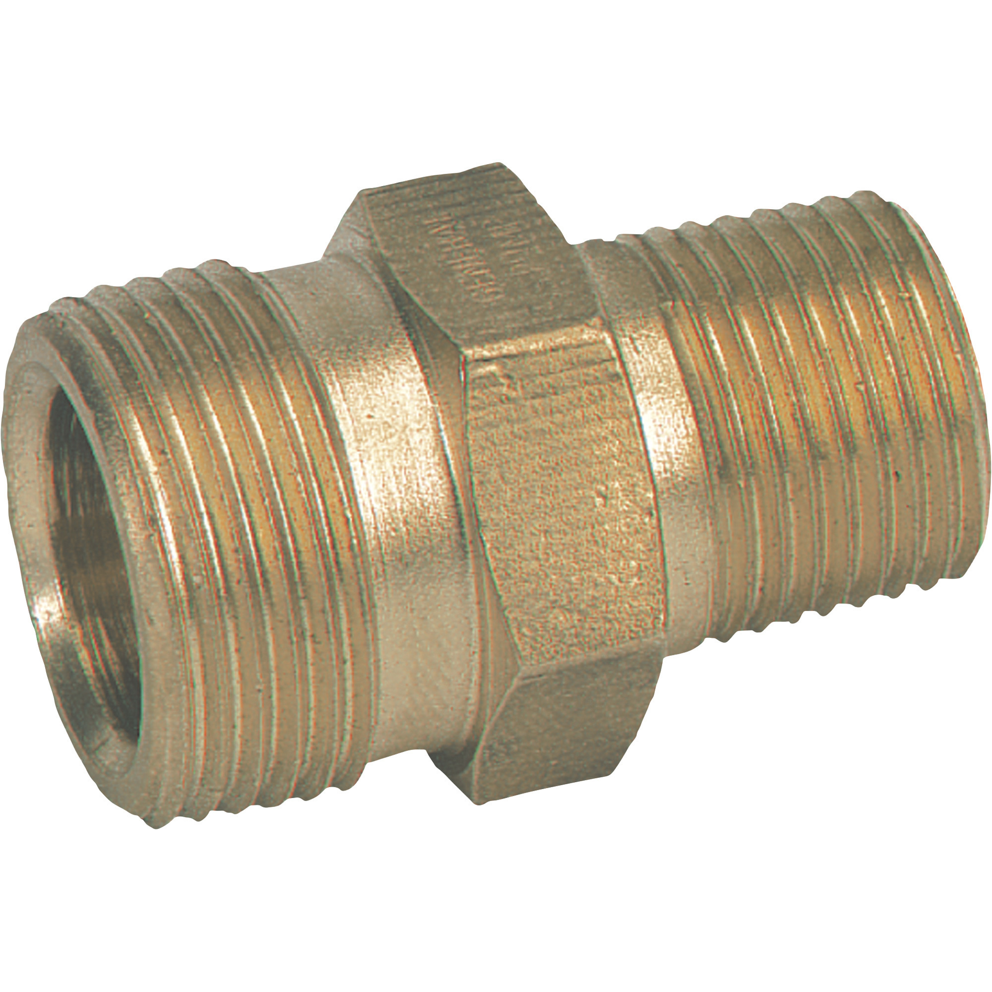 NorthStar Hose Fitting, M22-M x 1/4in. NPT-M, 5000 PSI, Brass